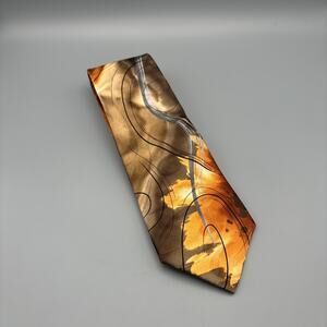 J.GARCIA Banyan Trees II tie Collection Fifty-eight 100% SILK